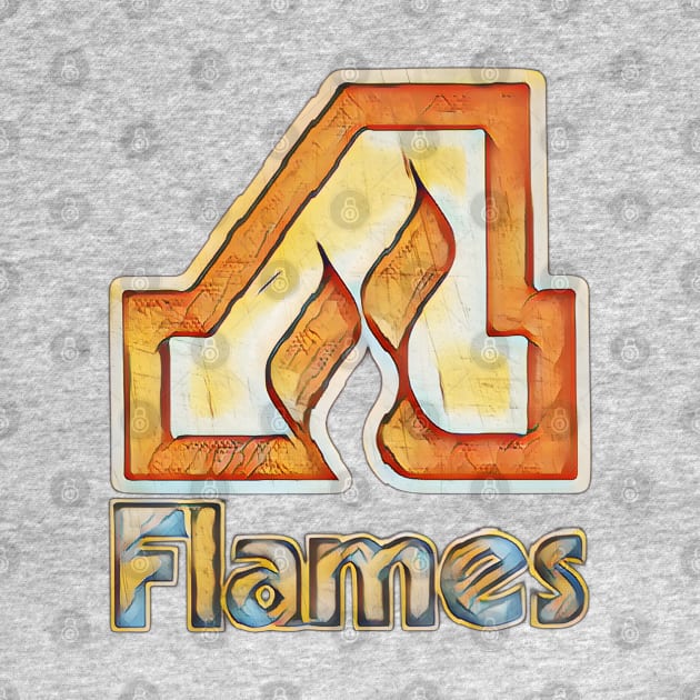 Atlanta Flames Hockey by Kitta’s Shop